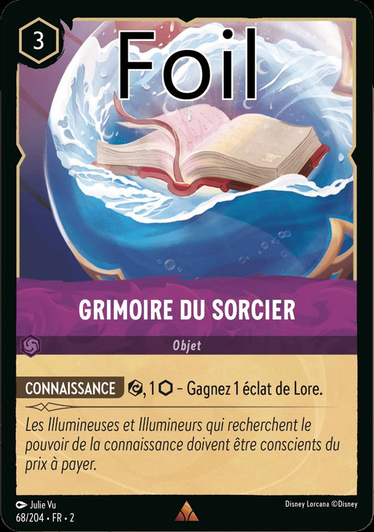 Grimoire du sorcier Foil