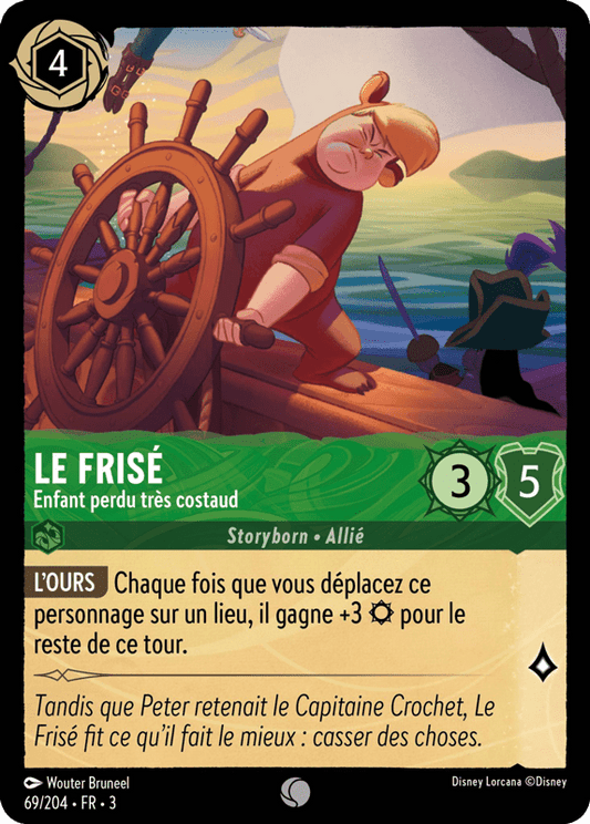 Le Frisé Enfant perdu très costaud