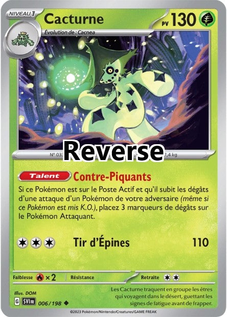 Cacturne reverse