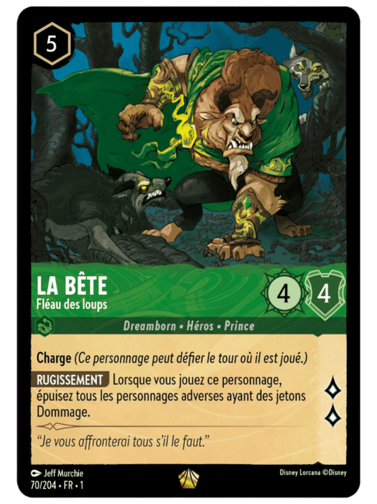 La bête Fléau des loups