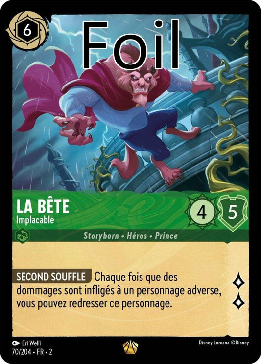 La Bête Foil 
Implacable