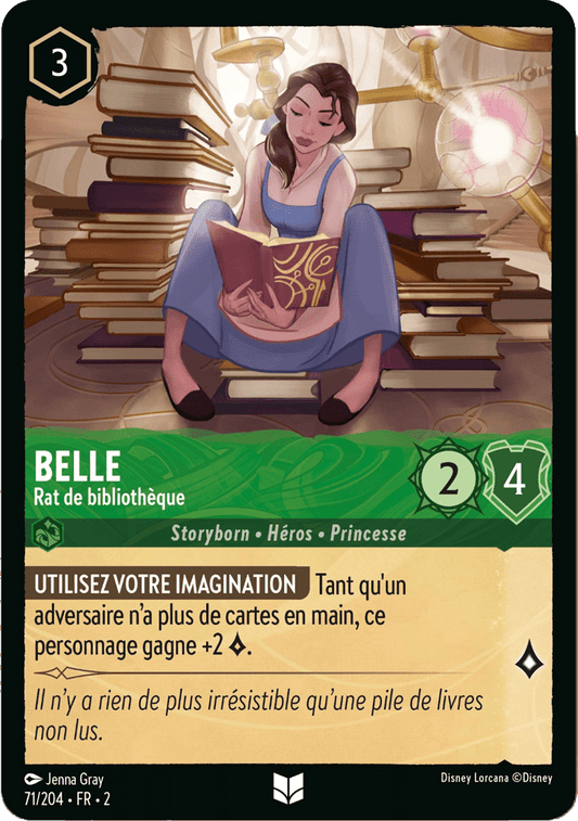 Belle Rat de bibliothèque