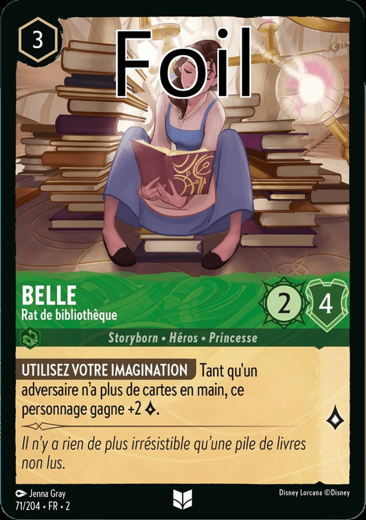 Belle Foil 
Rat de bibliothèque