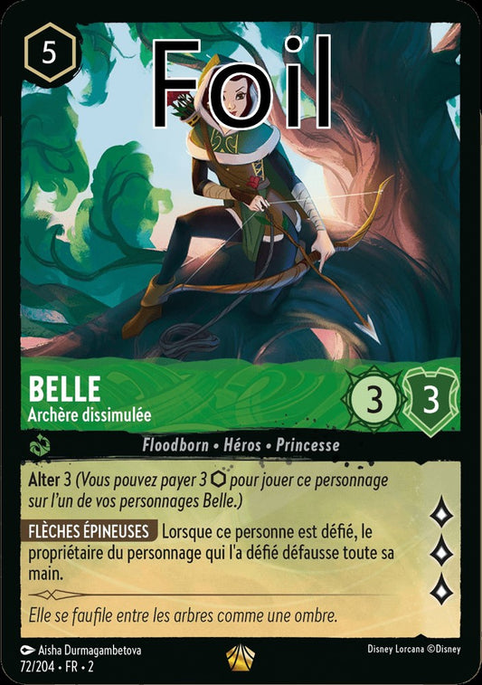 Belle Foil 
Archère dissimulée