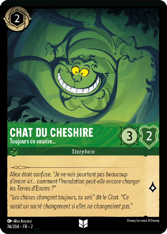 Chat du Cheshire Toujours ce sourire…