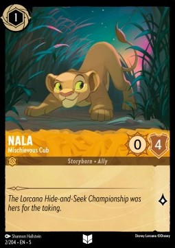 Nala Lionçonne malicieuse