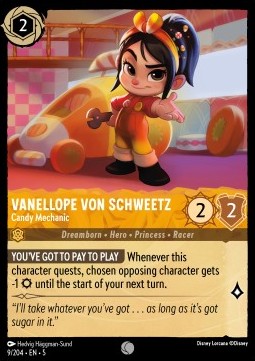 Vanellope Von Schweetz Mécanicienne de bonbons