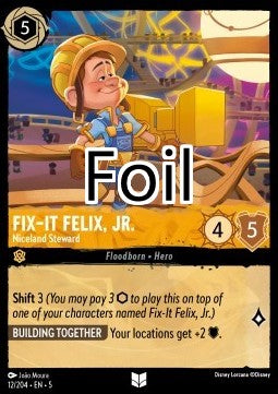 Félix Fixe Junior foil Intendant de Niceland