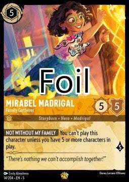 Mirabel Madrigal foil Rassembleuse de la famille