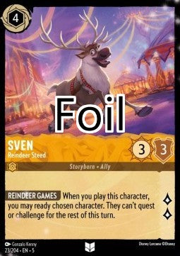 Sven foil Destrier renne
