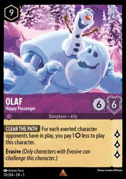 Olaf Passager heureux