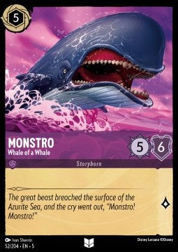 Monstro Baleine formidable