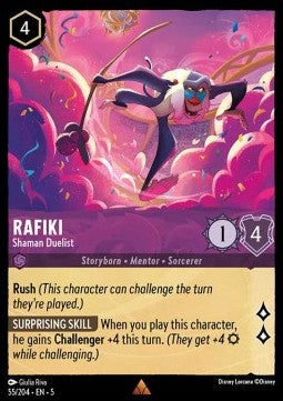 Rafiki Chamane duelliste