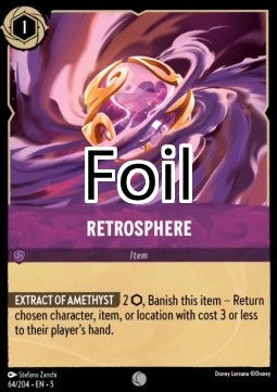 Retrosphère foil