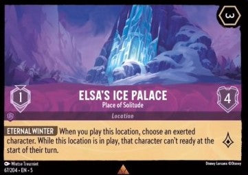 Palais de Glace d’Elsa Forteresse de solitude