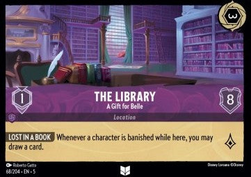 La Bibliothèque Un cadeau pour Belle