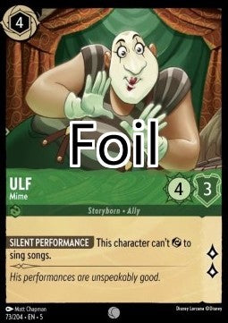 Ulf foil Mime