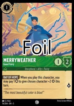 Pimprenelle foil Bonne Fée