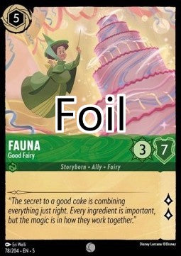 Pâquerette foil Bonne Fée