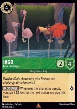 Iago Faux flamant rose