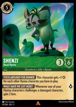 Shenzi Meneuse des hyènes