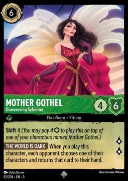 Mère Gothel Conspiratrice inflexible