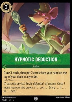 Déduction sous hypnose