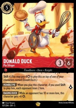 Donald Lanceur de tartes
