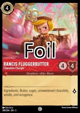 Jean-Hubert Lingot foil Fonceur chocolaté