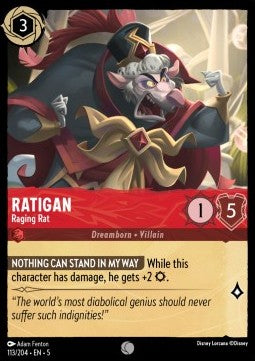 Ratigan Rat enragé