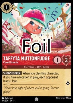 Taffyta Crème Brûlée foil La préférée du public