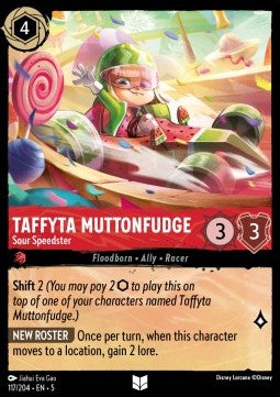 Taffyta Crème Brûlée Coureure acide