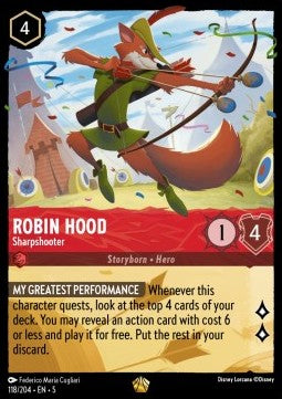Robin des bois Tireur d’élite