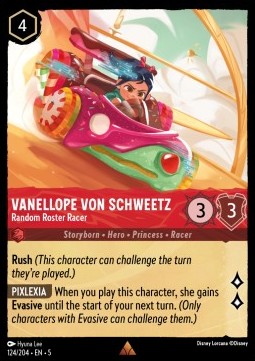 Vanellope Von Schweetz Coureuse aléatoire