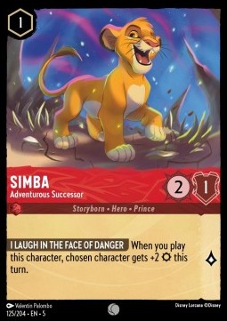Simba Successeur aventureux