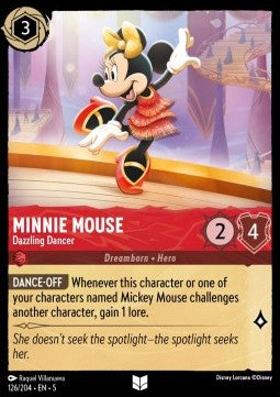 Minnie Mouse Danseuse époustouflante
