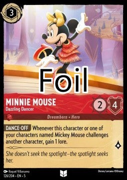 Minnie Mouse foil Danseuse époustouflante