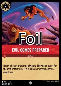 La fin est proche foil