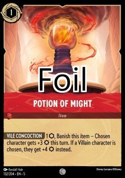 Potion de Puissance foil
