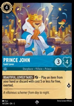 Prince Jean Amateur d’or