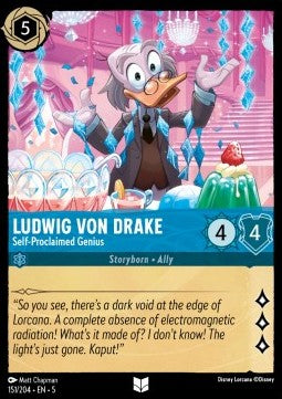 Ludwig Von Drake Génie autoproclamé