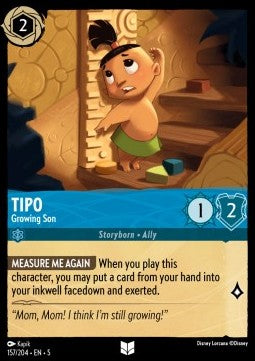 Tipo Fils en croissance