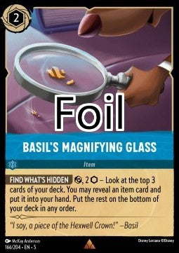 Loupe de Basil foil