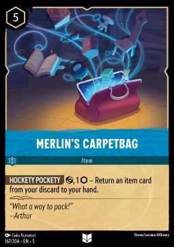 Sac de voyage de Merlin