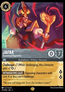 Jafar Hypnotiseur tyrannique