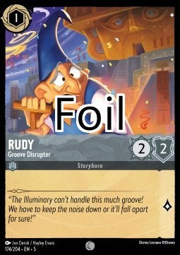 Rudy foil Pourrisseur de groove