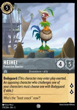 Heihei Coq de protection