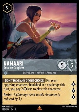 Namaari Fille déterminée