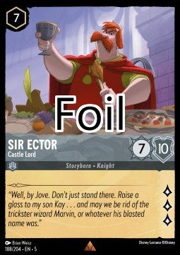 Seigneur Hector foil Seigneur du château