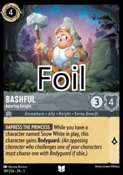 Timide foil Chevalier servant